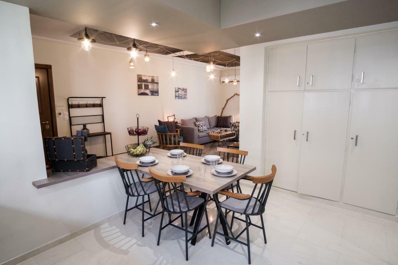 Comfy Apartment Of 104 M² Near Metro! Athene Buitenkant foto