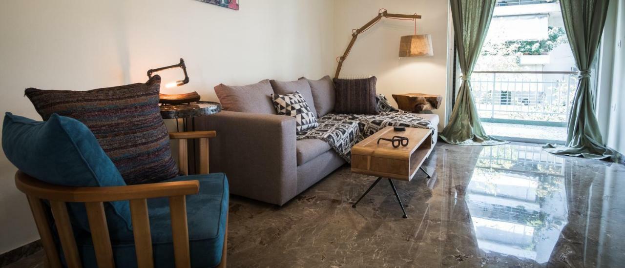 Comfy Apartment Of 104 M² Near Metro! Athene Buitenkant foto
